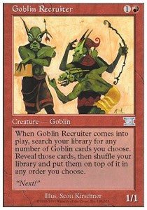 Goblin-Anwerber 6ED-186 Uncommon Light Played Deutsch