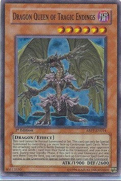 Drachenkönigin des unheilvollen Endes ABPF-014 Super Rare Poor Deutsch 1. Auflage