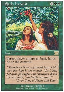 Early Harvest 6ED-222 Rare Good Englisch