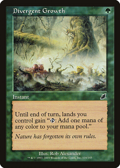 Divergent Growth SCG-116 Common Light Played Englisch