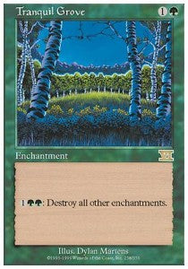 Tranquil Grove 6ED-258 Rare Excellent Englisch