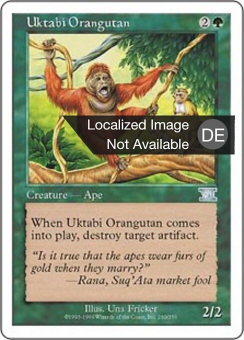 Uktabi-Orangutan 6ED-260 Uncommon Good Deutsch