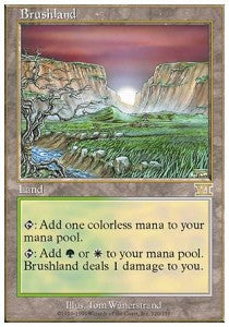 Gestrüppland 6ED-320 Rare Played Deutsch