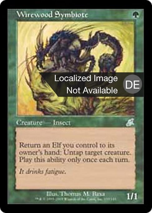 Drahtholzwald-Symbiot SCG-133 Uncommon Played Deutsch