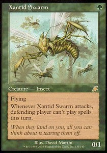 Xantid Swarm SCG-135 Rare Played Englisch
