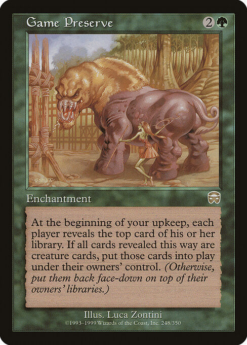 Game Preserve MMQ-248 Rare Good Englisch Foil