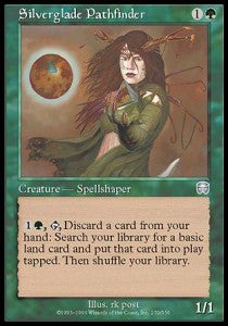 Silberlichtungs-Fährtensucher MMQ-270 Uncommon Played Deutsch Foil