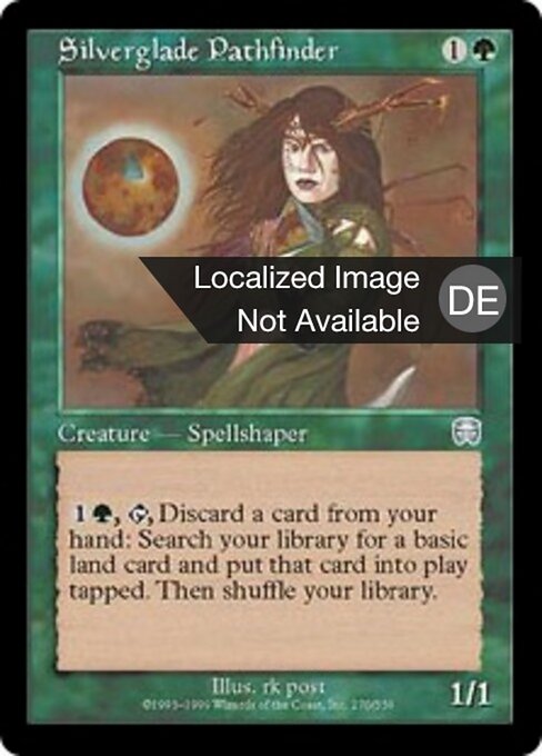 Silberlichtungs-Fährtensucher MMQ-270 Uncommon Played Deutsch Foil