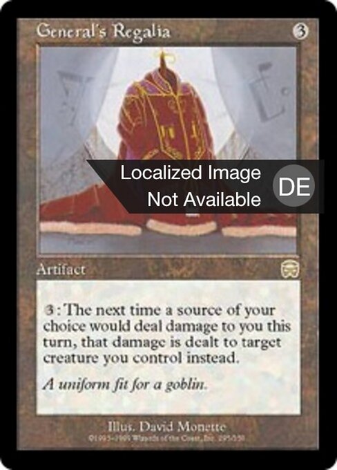 Generalsinsignien MMQ-295 Rare Good Deutsch Foil