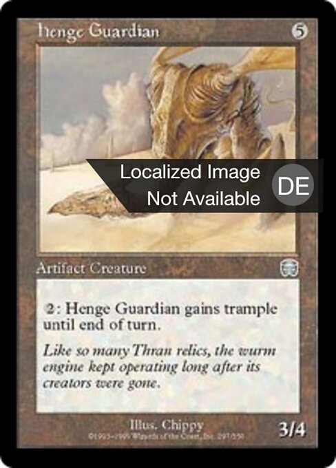 Wächter des Steinkreises MMQ-297 Uncommon Good Deutsch Foil