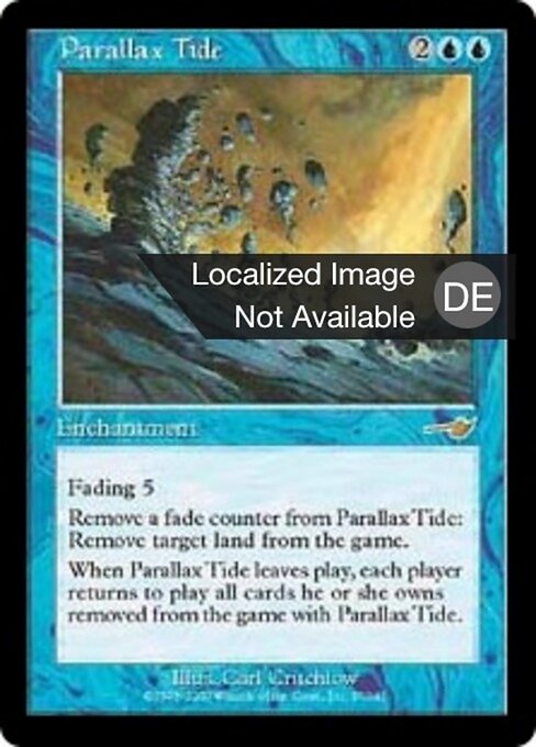 Parallaktische Flut NEM-37 Rare Played Deutsch