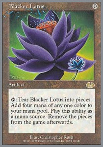 Blacker Lotus UGL-70 Rare Excellent Englisch