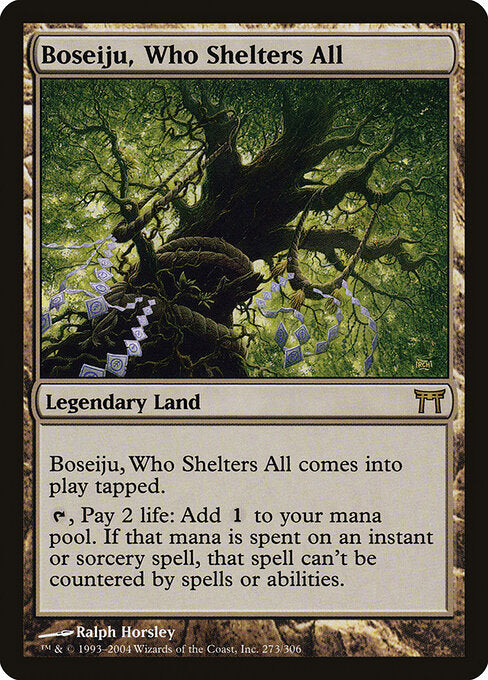 Boseiju, Who Shelters All CHK-273 Rare Excellent Englisch