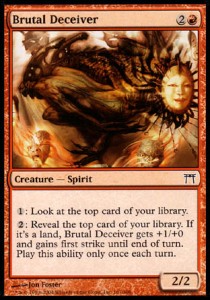 Brutaler Täuscher CHK-161 Common Good Englisch Foil