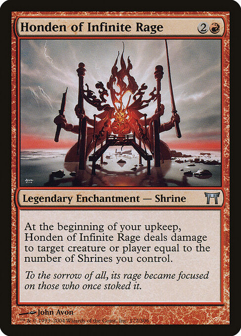 Honden of Infinite Rage CHK-172 Uncommon Excellent Englisch