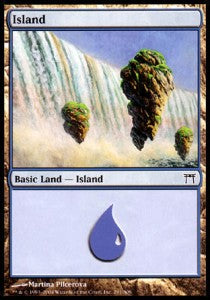 Insel (V.1) CHK-291 Land Good Deutsch Foil