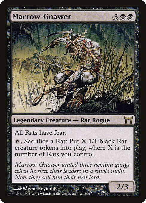 Marrow-Gnawer CHK-124 Rare Light Played Englisch