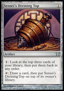 Weissagekreisel des Senseis CHK-268 Uncommon Excellent Englisch Foil