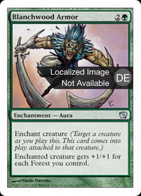 Bleichholzrüstung 9ED-232 Uncommon Played Deutsch