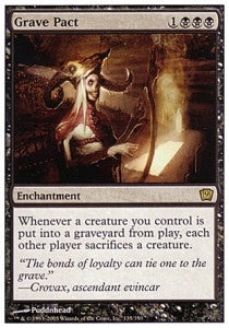 Grave Pact 9ED-135 Rare Light Played Englisch