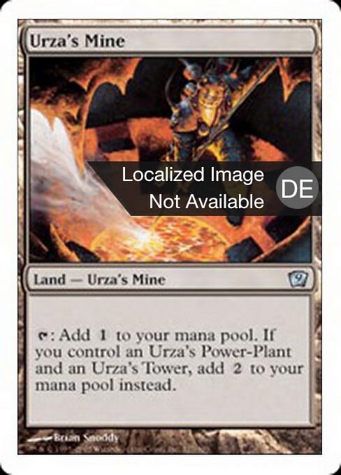 Urzas Bergwerk 9ED-327 Uncommon Good Deutsch