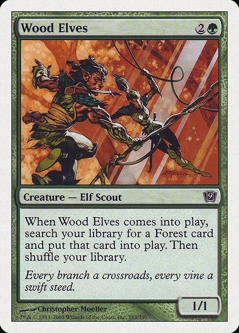 Wood Elves 9ED-283 Common Good Englisch