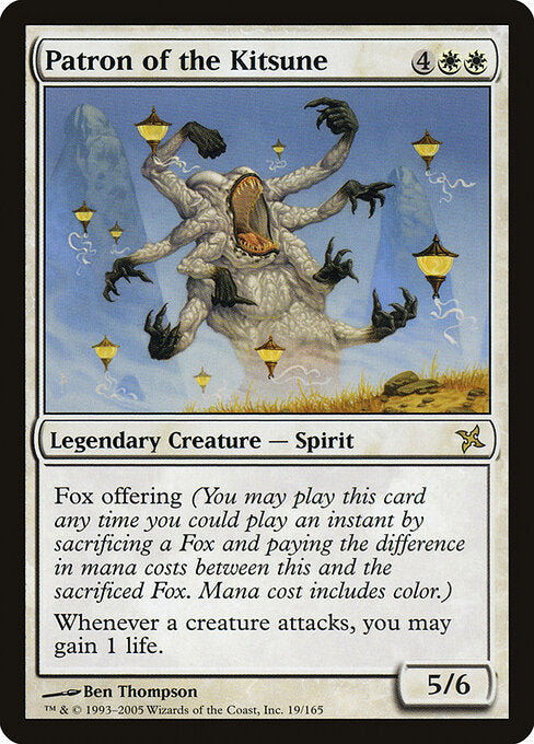 Patron of the Kitsune BOK-19 Rare Good Englisch Foil