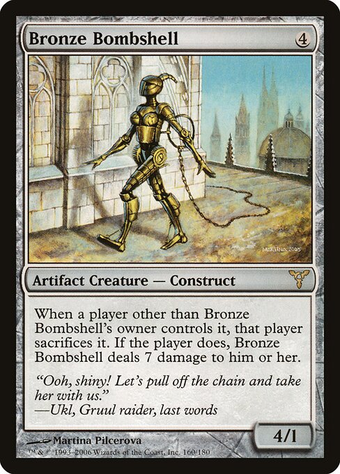 Bronze Bombshell DIS-160 Rare Light Played Englisch