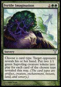 Fruchtbare Vorstellung DIS-84 Uncommon Light Played Deutsch Foil