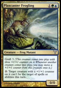 Plaxwerfender Frosch DIS-123 Uncommon Light Played Deutsch