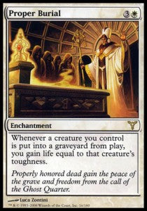 Proper Burial DIS-16 Rare Light Played Englisch