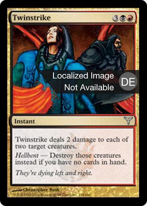 Paarschlag DIS-134 Uncommon Played Deutsch Foil