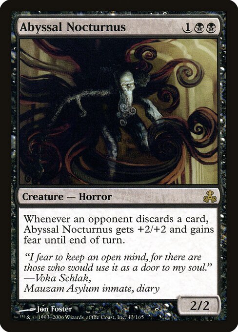 Abyssal Nocturnus GPT-43 Rare Good Englisch