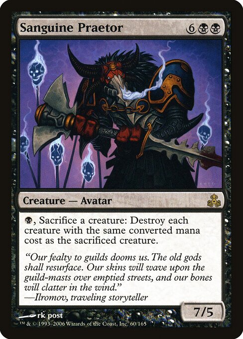 Sanguine Praetor GPT-60 Rare Good Englisch Foil
