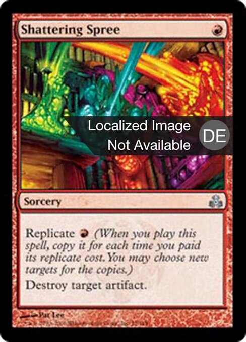 Trümmerorgie GPT-75 Uncommon Light Played Deutsch