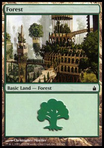 Wald (V.2) RAV-304 Land Good Deutsch Foil