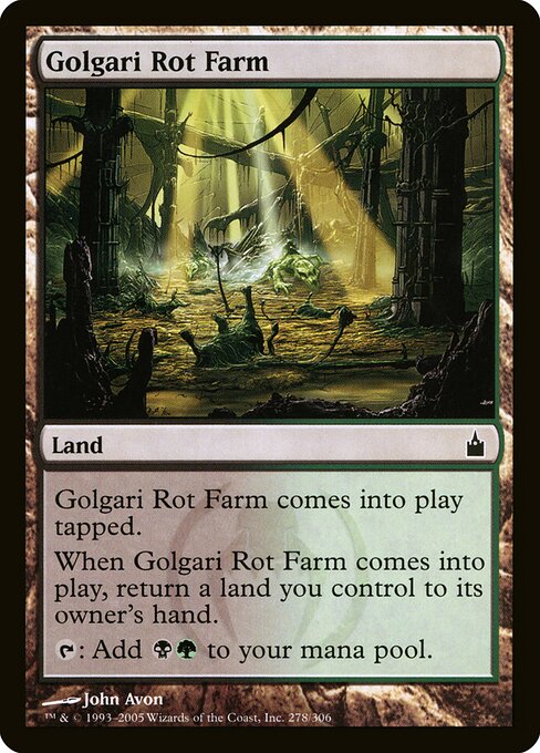 Golgari Rot Farm RAV-278 Common Excellent Englisch