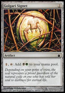 Golgari Signet RAV-262 Common Excellent Englisch