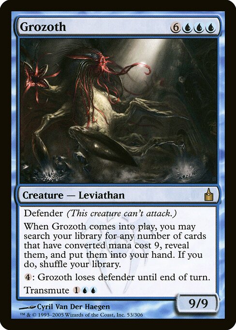 Grozoth RAV-53 Rare Excellent Englisch