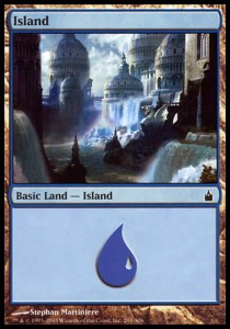 Insel (V.1) RAV-291 Land Excellent Englisch Foil