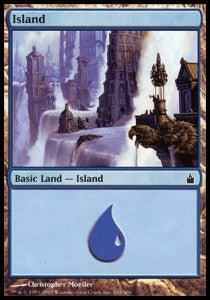 Insel (V.2) RAV-292 Land Excellent Englisch Foil