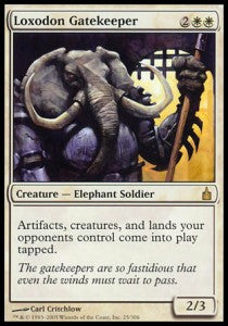 Loxodon Gatekeeper RAV-25 Rare Light Played Englisch