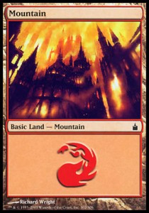 Gebirge (V.4) RAV-302 Land Good Französisch Foil