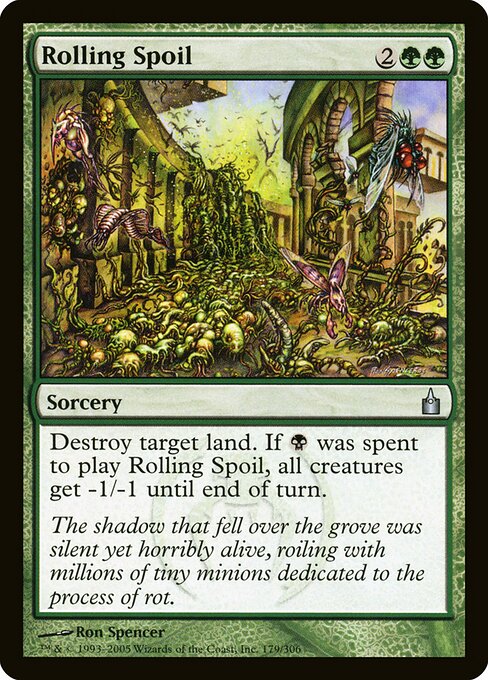 Rolling Spoil RAV-179 Uncommon Excellent Englisch Foil