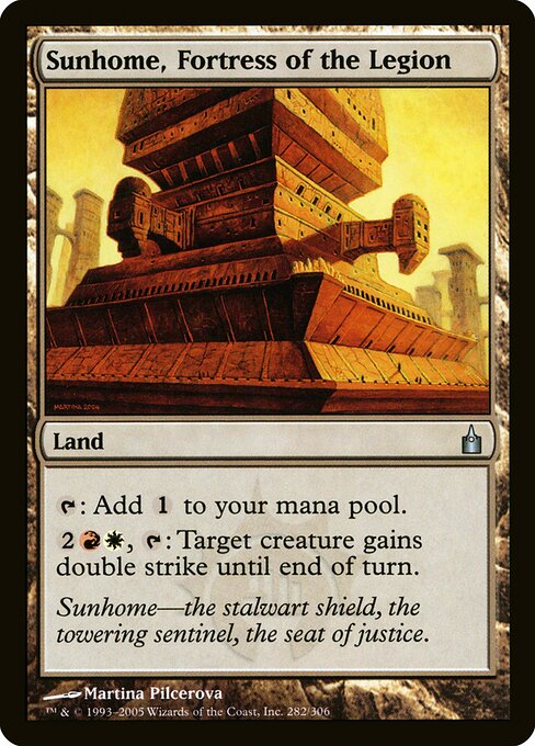 Sunhome, Fortress of the Legion RAV-282 Uncommon Excellent Englisch