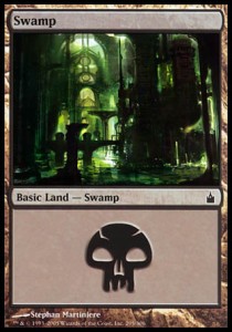 Swamp RAV-295 Land Good Englisch Foil