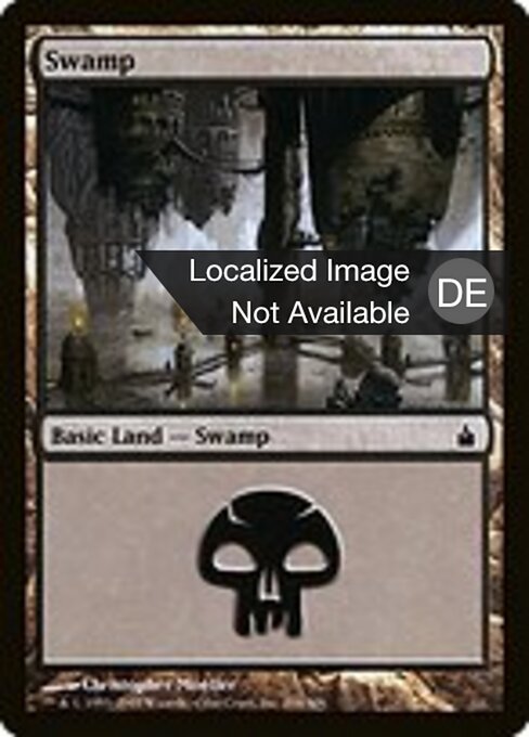 Sumpf (V.2) RAV-296 Land Good Deutsch Foil