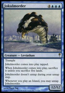 Jokulmorder CSP-37 Rare Excellent Englisch