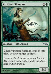 Viridischer Schamane MRD-139 Uncommon Light Played Deutsch