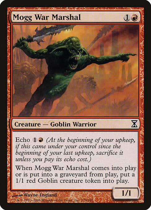 Mogg War Marshal TSP-170 Common Excellent Englisch